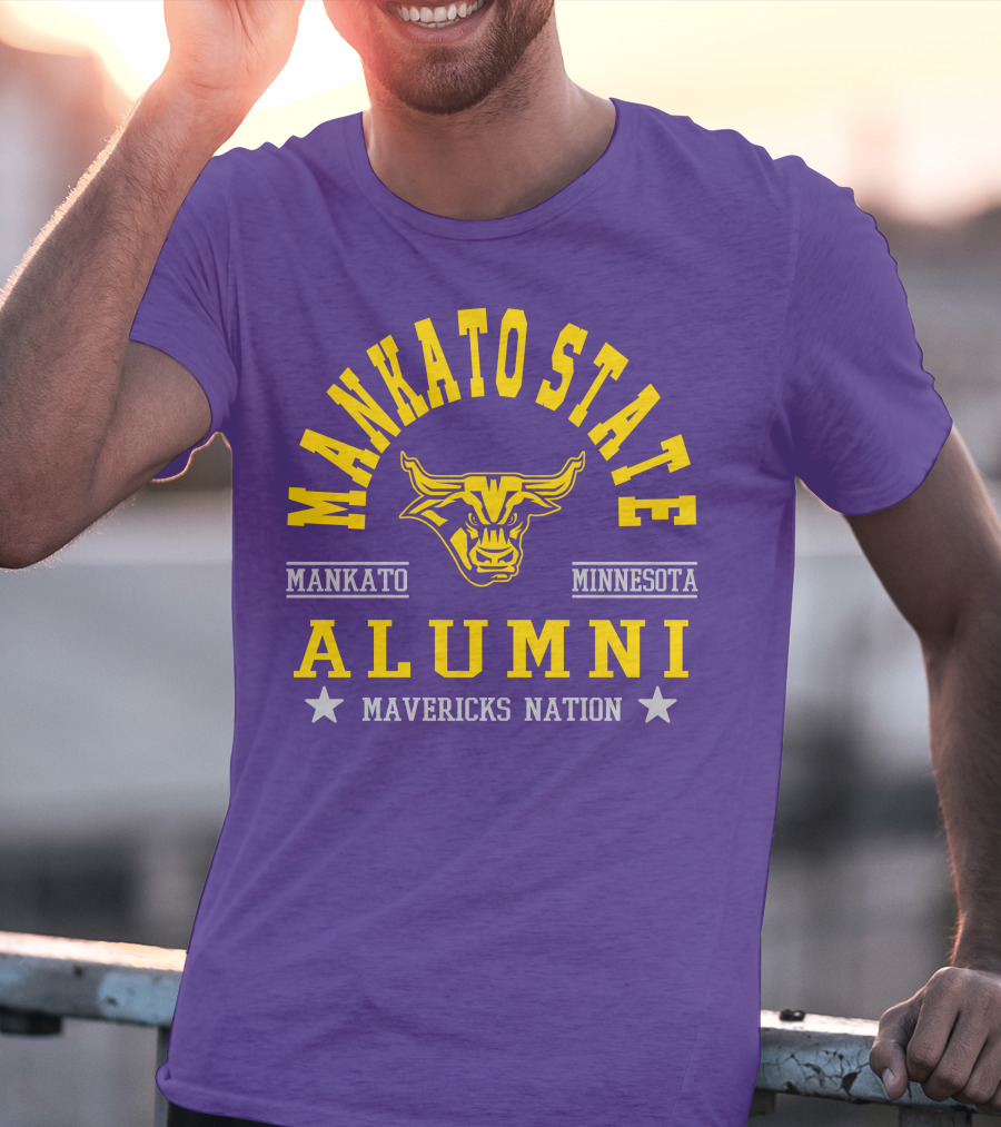 Mankato State Minnesota Alumni Mavericks Nation T-Shirt