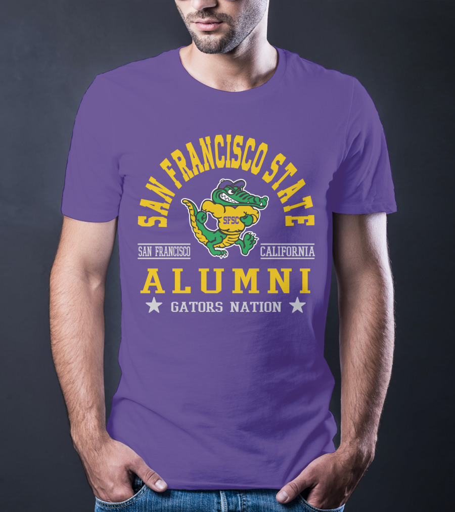 San Francisco State Alumni Gators Nation SFSC California T-Shirt