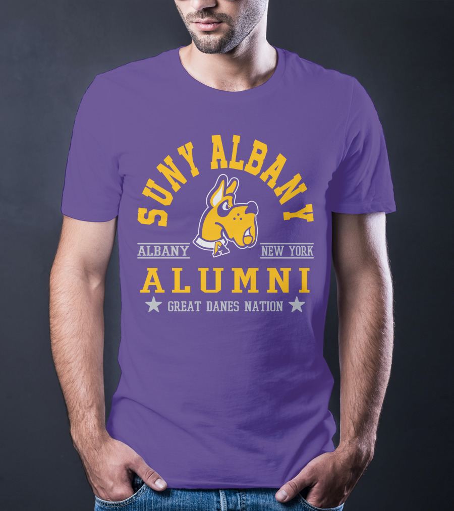 SUNY Albany Alumni Great Danes Nation New York T-Shirt