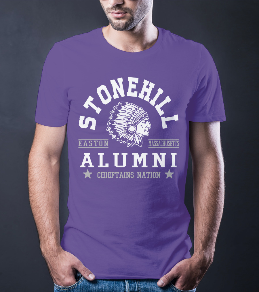 Stonehill Alumni Easton Massachusetts Chieftains Nation T-Shirt