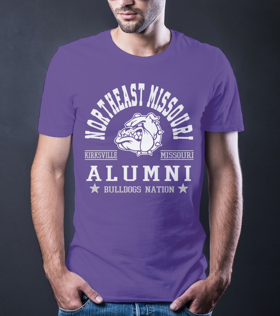 Northeast Missouri Kirksville Alumni Bulldogs Nation T-Shirt