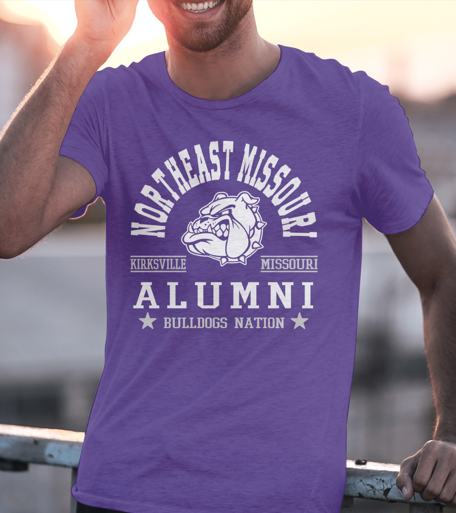 Northeast Missouri Kirksville Alumni Bulldogs Nation T-Shirt