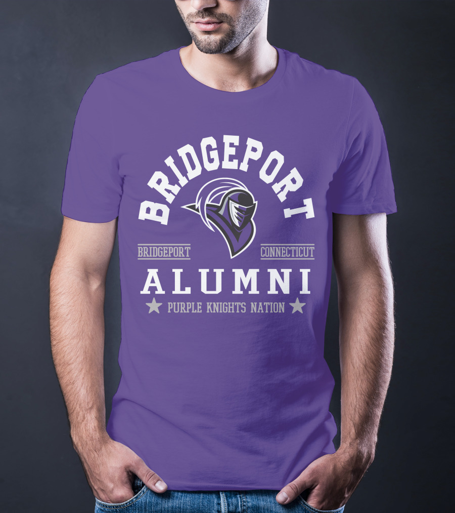 Bridgeport Alumni Purple Knights Nation Connecticut T-Shirt