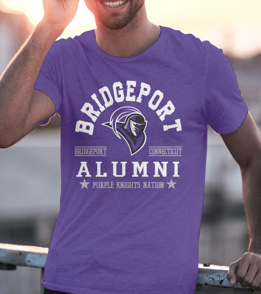 Bridgeport Alumni Purple Knights Nation Connecticut T-Shirt