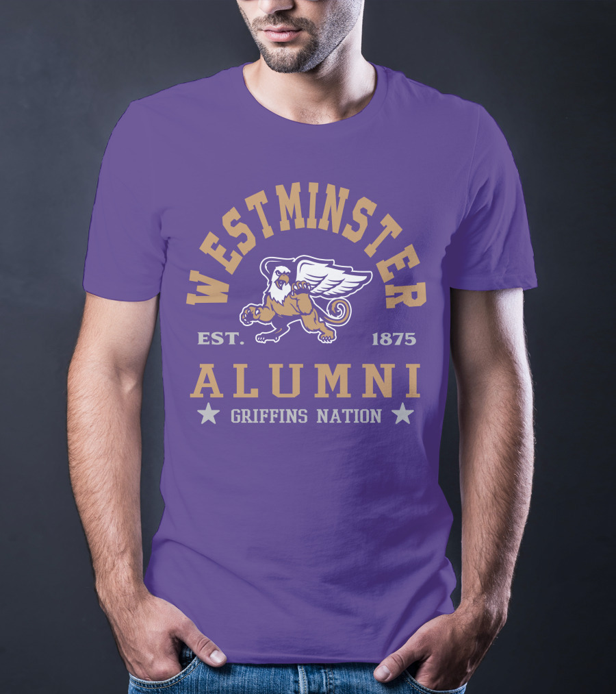 Westminster College Alumni Griffins Nation Est. 1875 T-Shirt