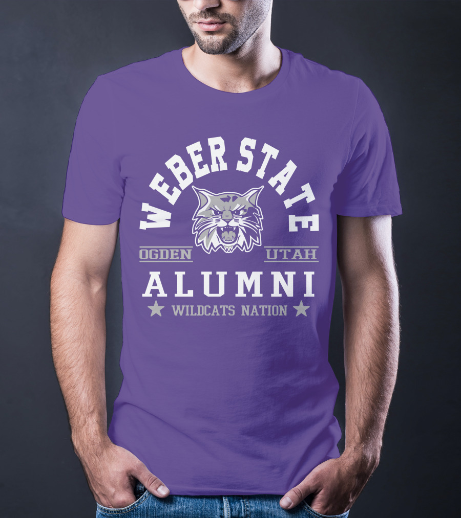 Weber State Alumni Wildcats Nation Ogden Utah T-Shirt