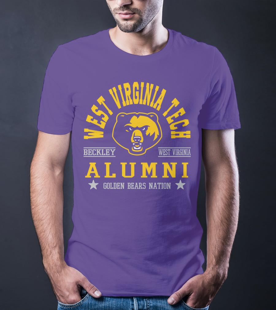 West Virginia Tech Alumni Beckley Golden Bears Nation T-Shirt