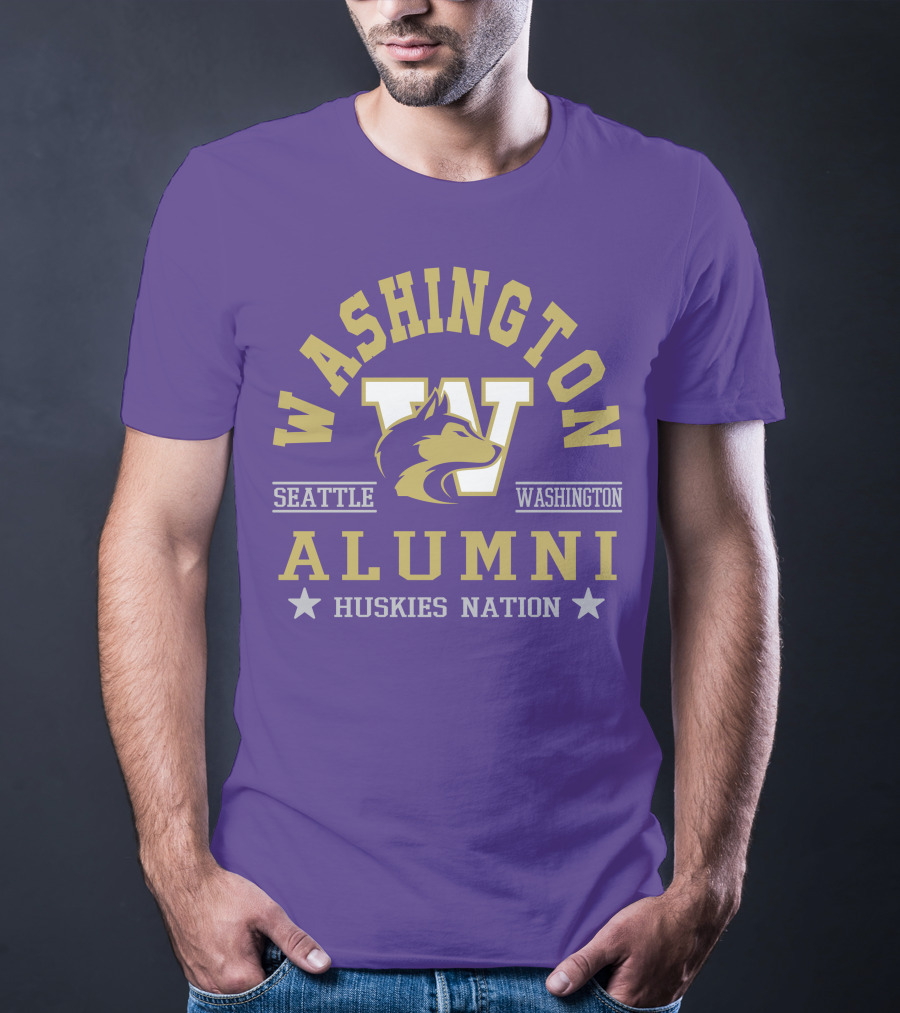 Washington Seattle Huskies Alumni Nation T-Shirt