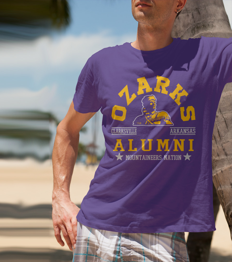 Ozarks Alumni Clarksville Arkansas Mountaineers Nation T-Shirt