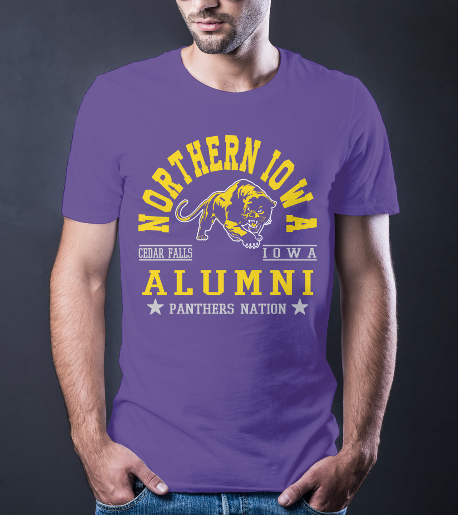 Northern Iowa Cedar Falls Alumni Panthers Nation T-Shirt