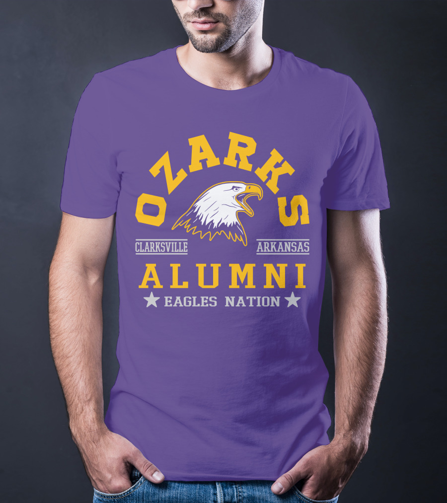 Ozarks Alumni Clarksville Arkansas Eagles Nation T-Shirt