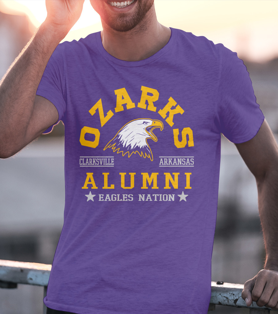 Ozarks Alumni Clarksville Arkansas Eagles Nation T-Shirt