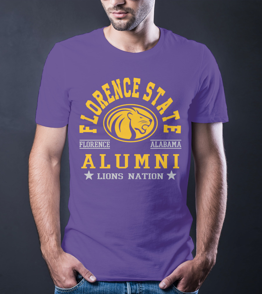 Florence State Alumni Lions Nation Florence Alabama T-Shirt