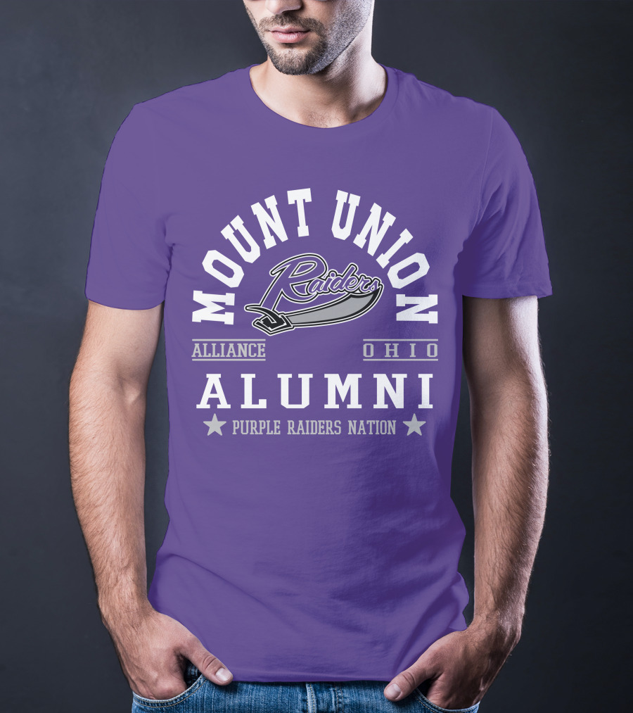 Mount Union Alliance Ohio Alumni Purple Raiders Nation T-Shirt
