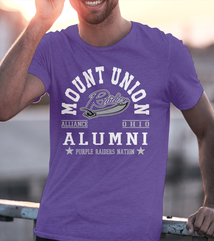 Mount Union Alliance Ohio Alumni Purple Raiders Nation T-Shirt