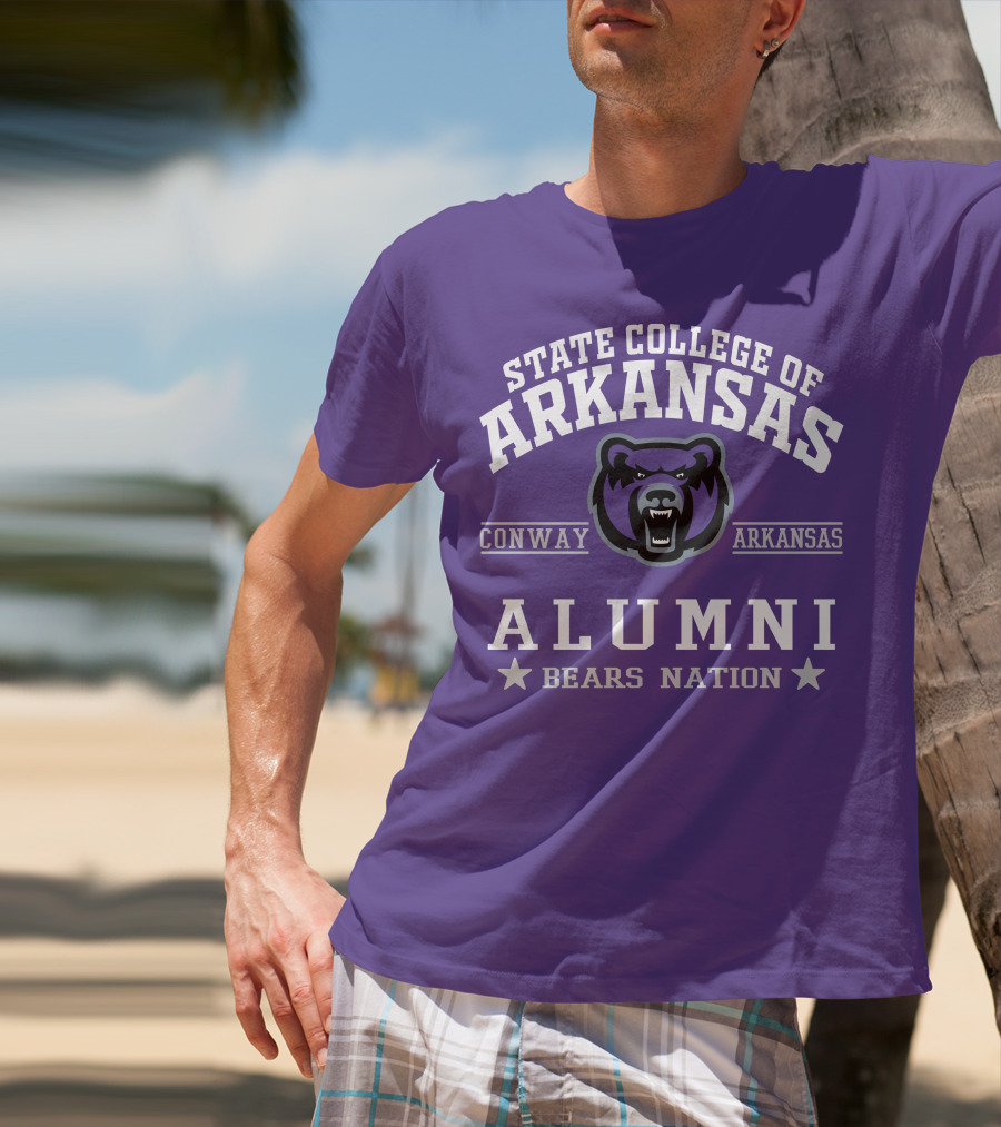 State College Of Arkansas Conway Alumni Bears Nation T-Shirt