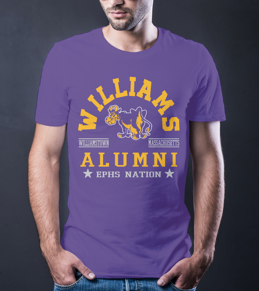 Williams College Alumni Williamstown Massachusetts Ephs Nation T-Shirt