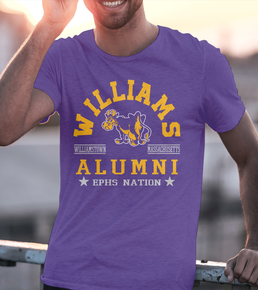 Williams College Alumni Williamstown Massachusetts Ephs Nation T-Shirt