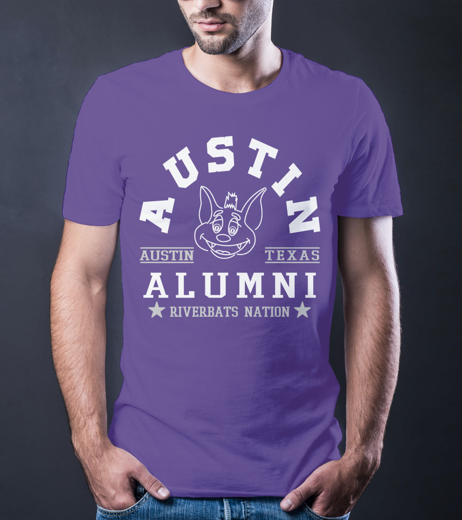 Austin Texas Alumni Riverbats Nation T-Shirt