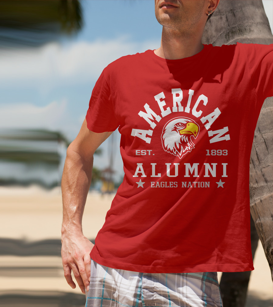 American Alumni Eagles Nation Est. 1893 T-Shirt
