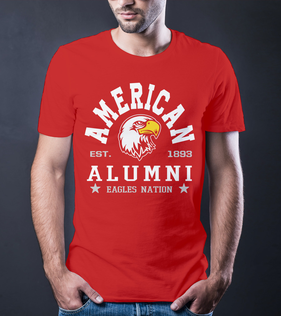 American Alumni Eagles Nation Est. 1893 T-Shirt