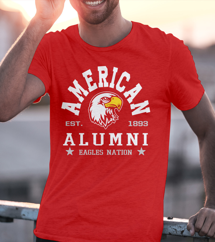 American Alumni Eagles Nation Est. 1893 T-Shirt