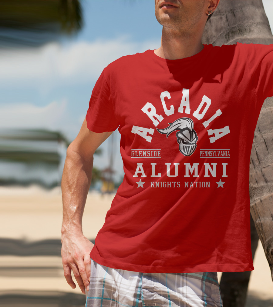 Arcadia Alumni Knights Nation Glenside Pennsylvania T-Shirt