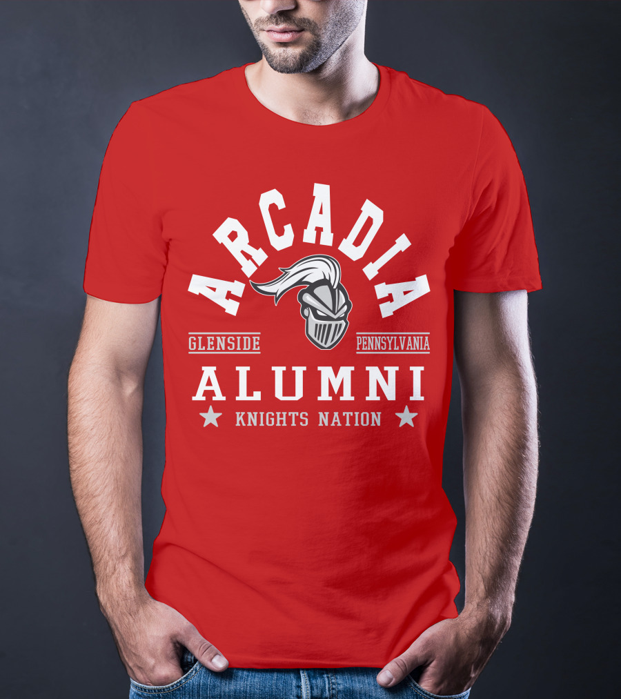 Arcadia Alumni Knights Nation Glenside Pennsylvania T-Shirt