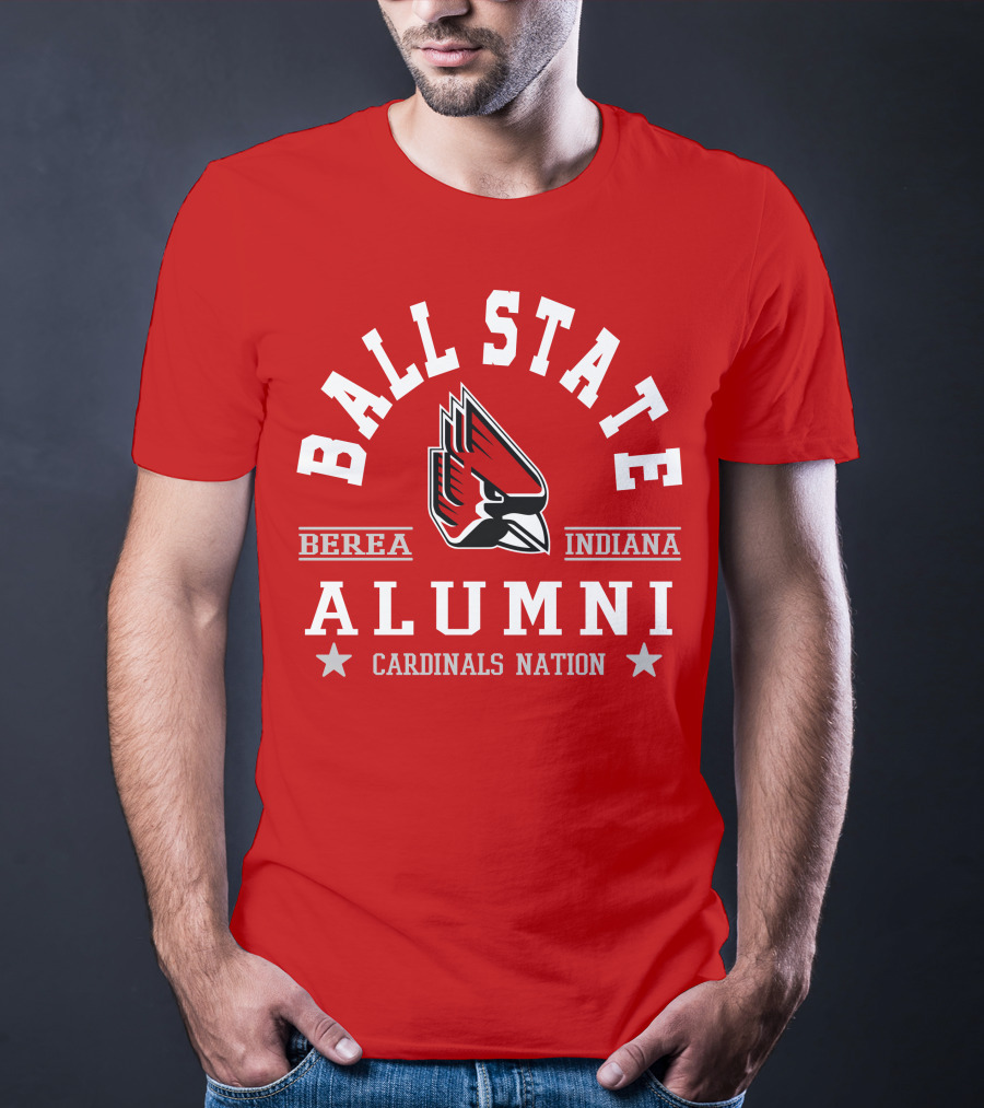 Ball State Alumni Berea Indiana Cardinals Nation T-Shirt