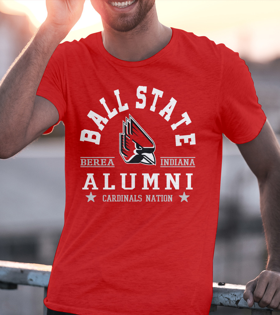 Ball State Alumni Berea Indiana Cardinals Nation T-Shirt