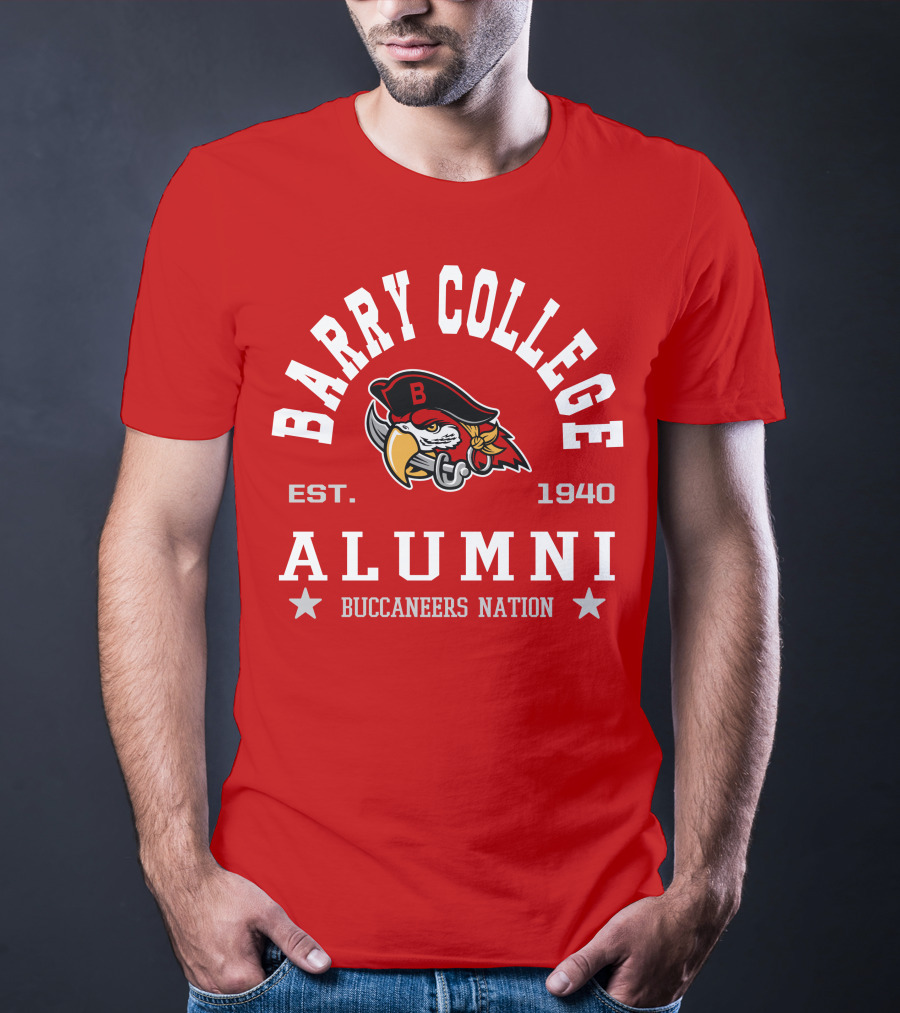 Barry College Alumni Buccaneers Nation Est. 1940 T-Shirt