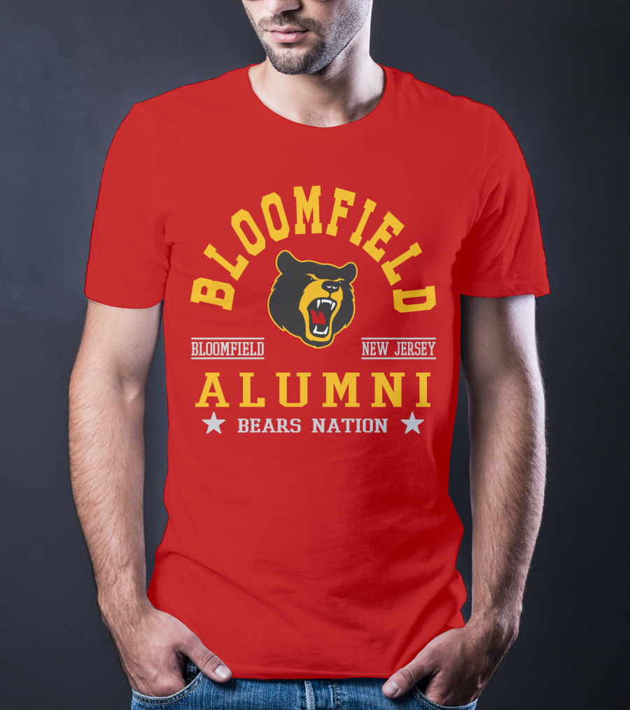 Bloomfield New Jersey Alumni Bears Nation T-Shirt
