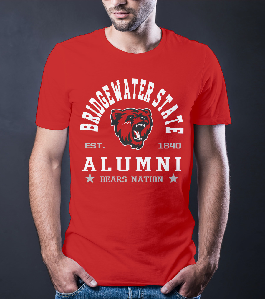 Bridgewater State University Alumni Bears Nation Est. 1840 T-Shirt