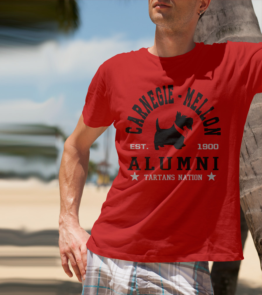 Carnegie Mellon Alumni Est. 1900 Tartans Nation T-Shirt