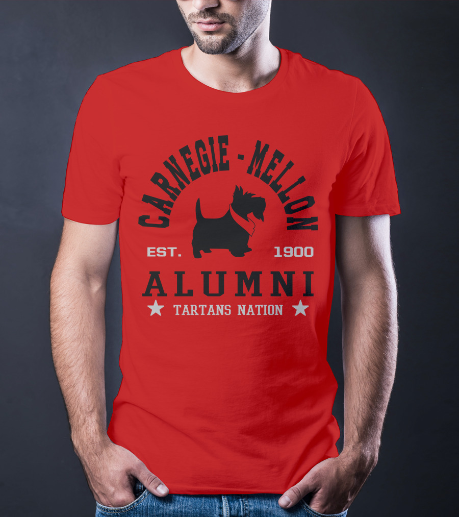 Carnegie Mellon Alumni Est. 1900 Tartans Nation T-Shirt