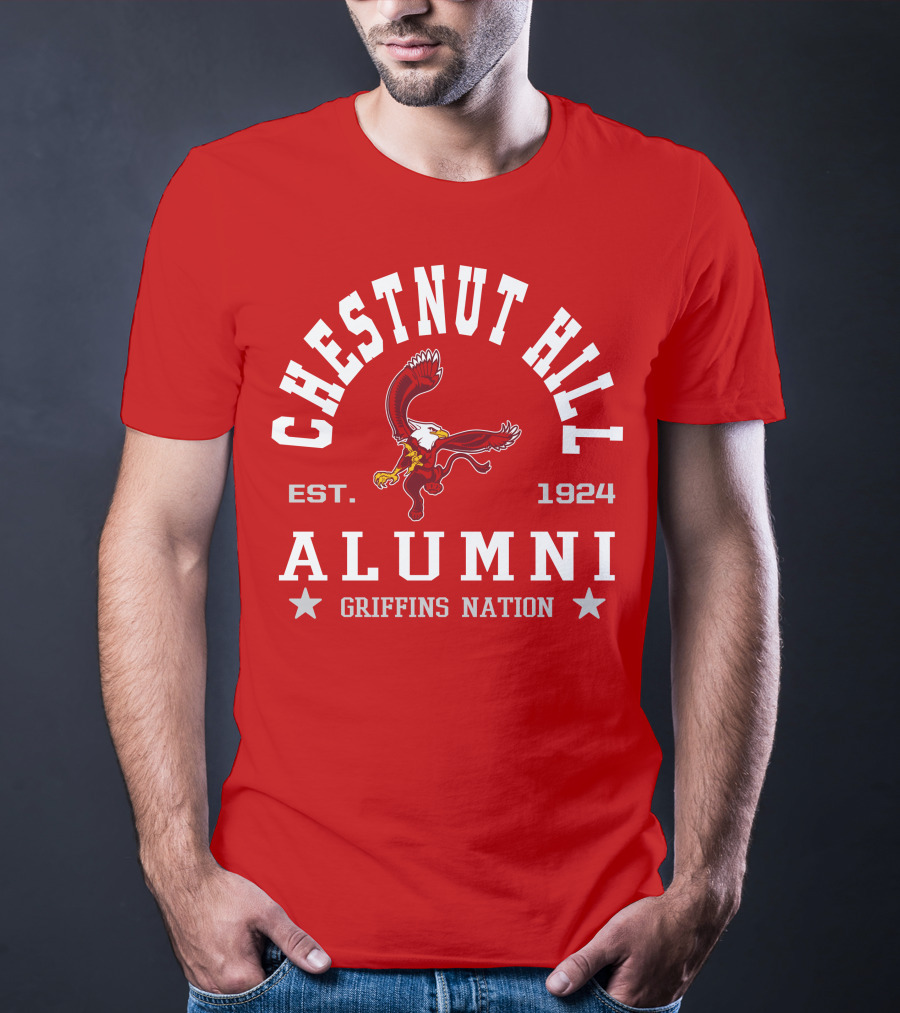 Chestnut Hill Alumni Griffins Nation Est. 1924 T-Shirt