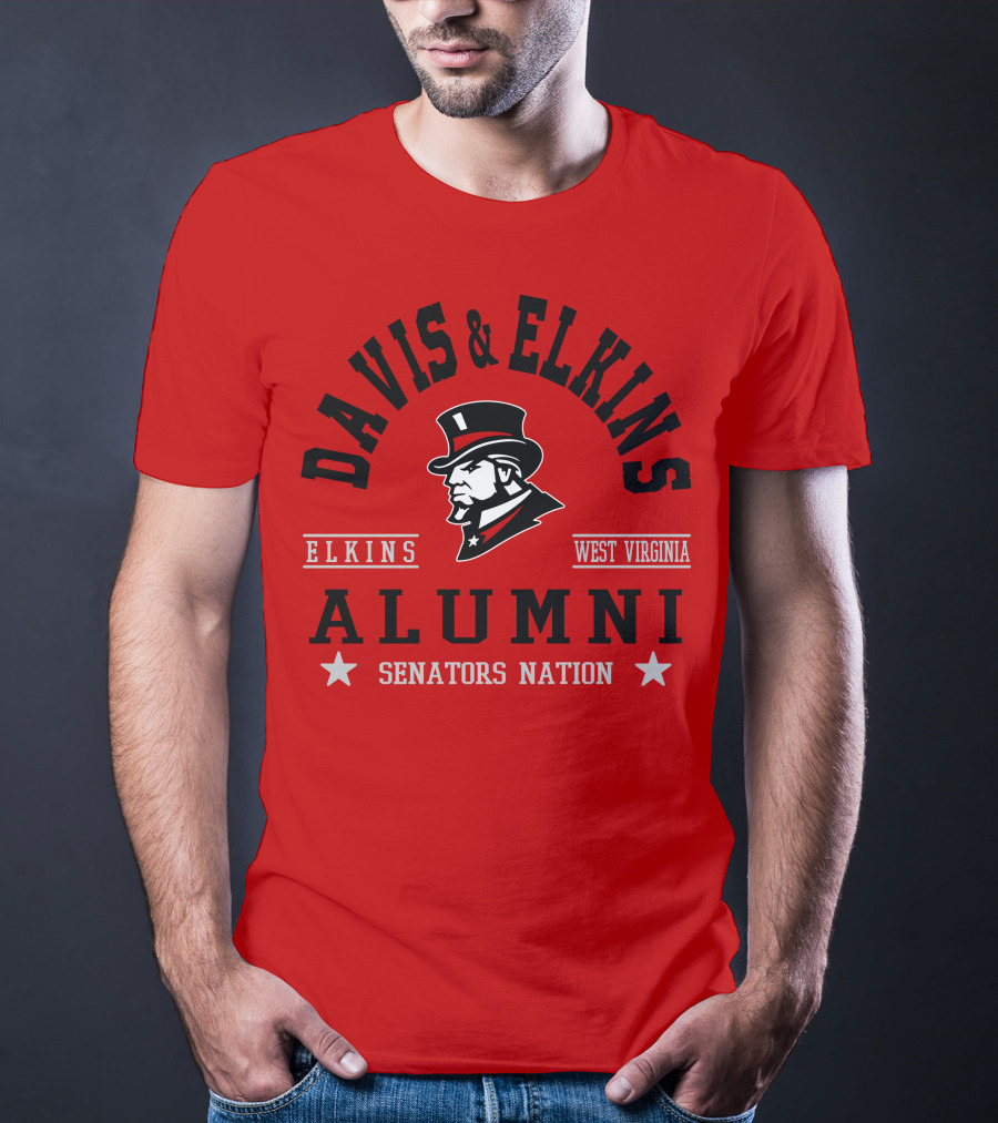 Davis And Elkins West Virginia Elkins Alumni Senators Nation T-Shirt