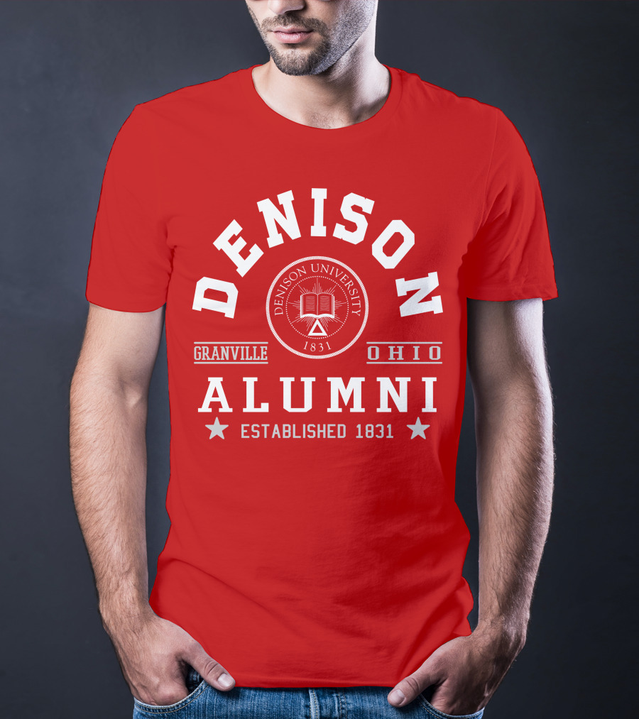 Denison University Granville Ohio Alumni Established 1831 T-Shirt