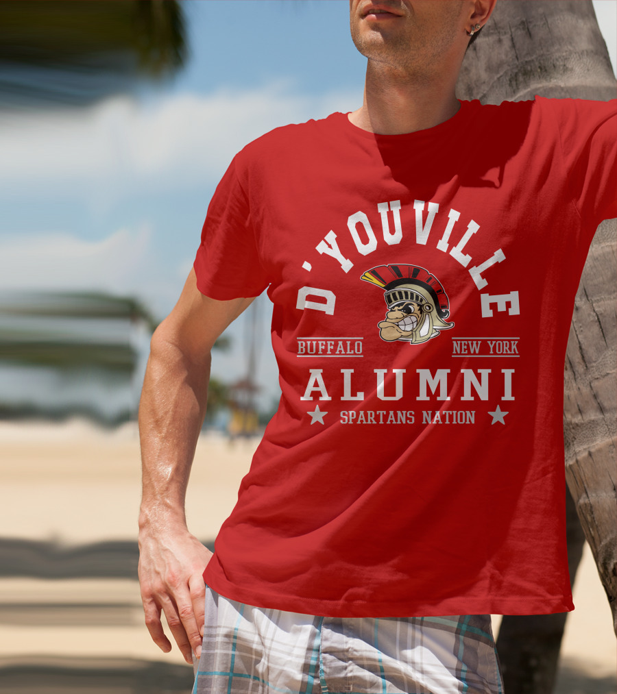 D'Youville Buffalo New York Alumni Spartans Nation T-Shirt