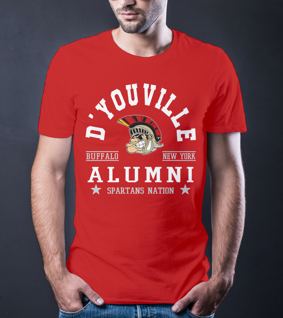 D'Youville Buffalo New York Alumni Spartans Nation T-Shirt
