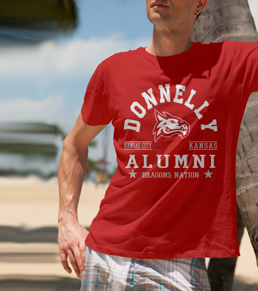 Donnelly Kansas City Kansas Alumni Dragons Nation T-Shirt