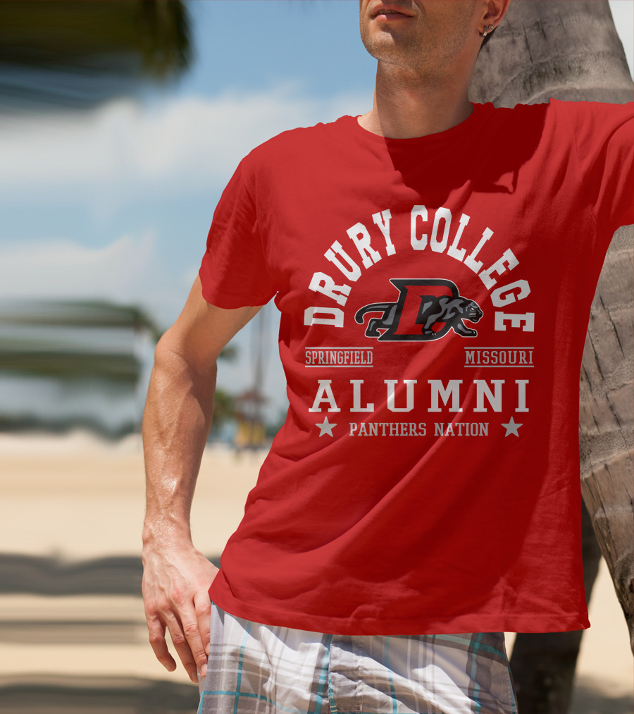 Drury College Springfield Missouri Alumni Panthers Nation T-Shirt