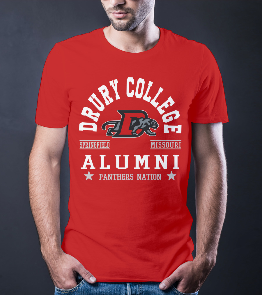 Drury College Springfield Missouri Alumni Panthers Nation T-Shirt