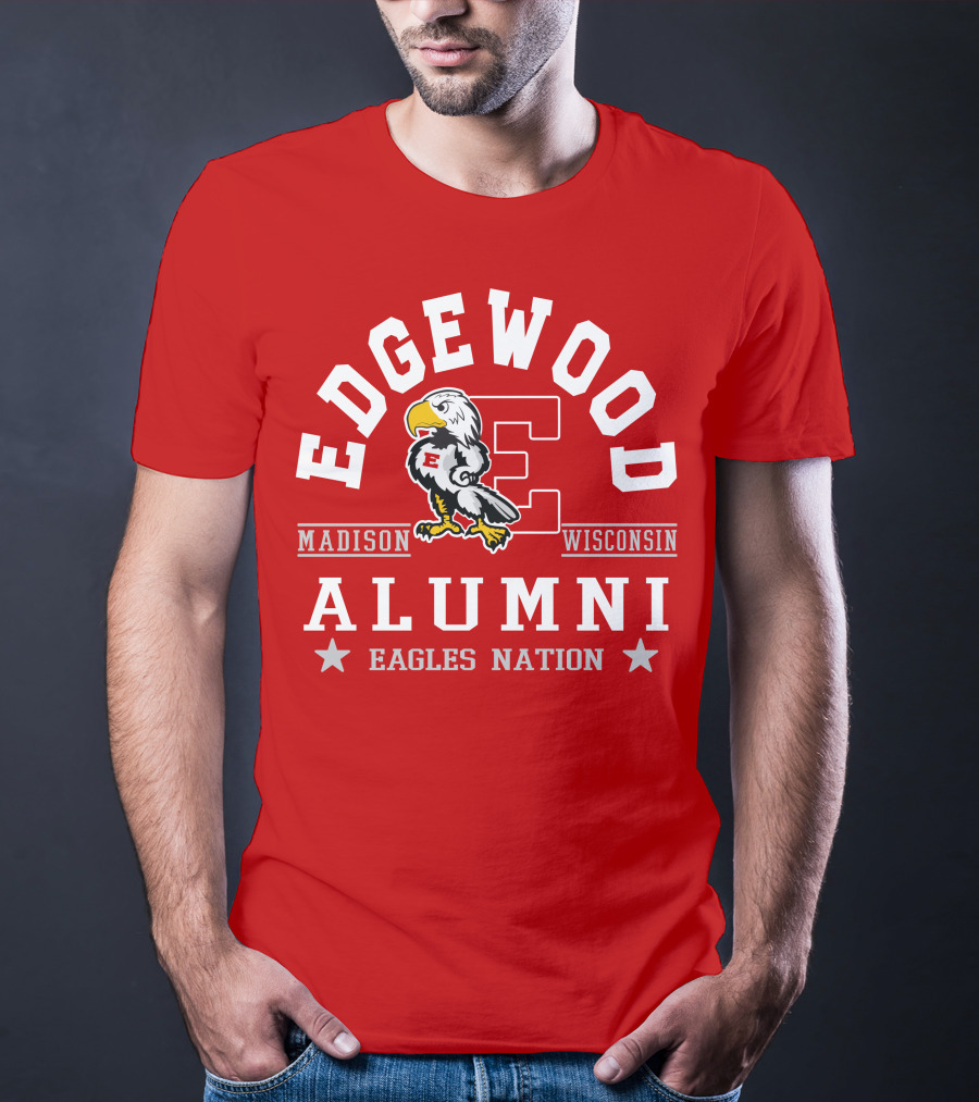 Edgewood College Madison Wisconsin Alumni Eagles Nation T-Shirt