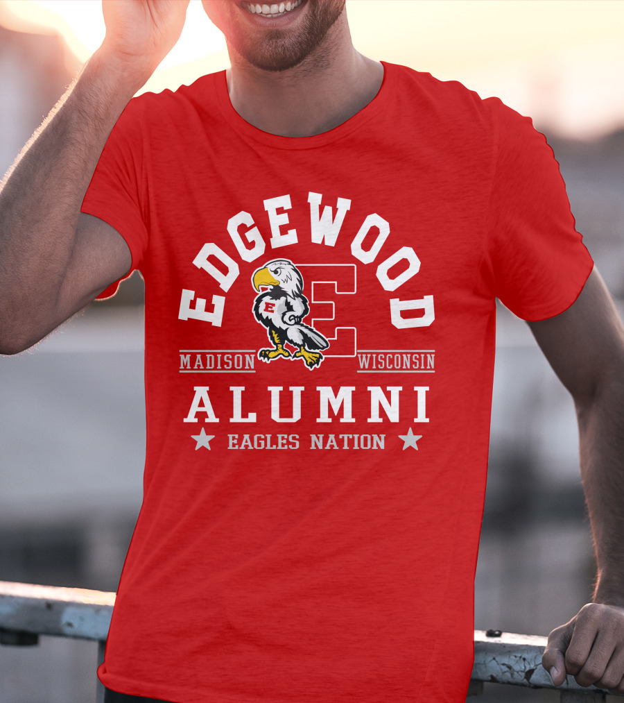 Edgewood College Madison Wisconsin Alumni Eagles Nation T-Shirt