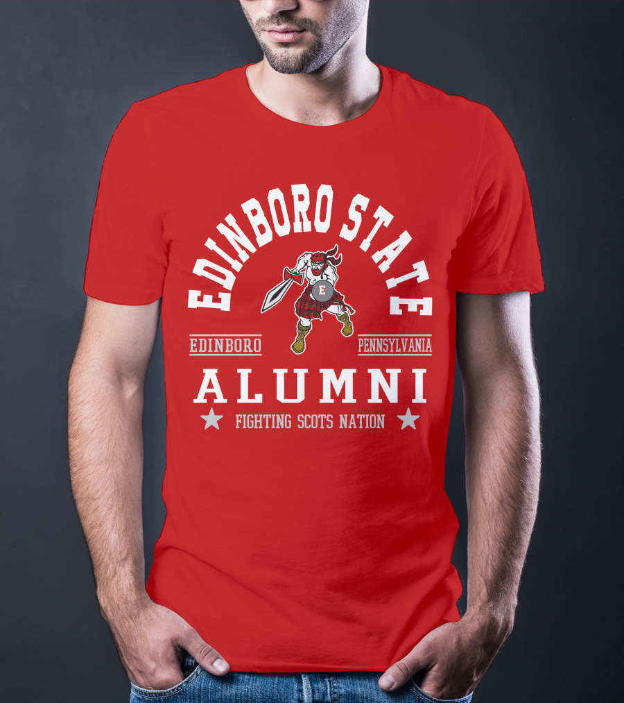 Edinboro State Alumni Fighting Scots Nation Pennsylvania T-Shirt