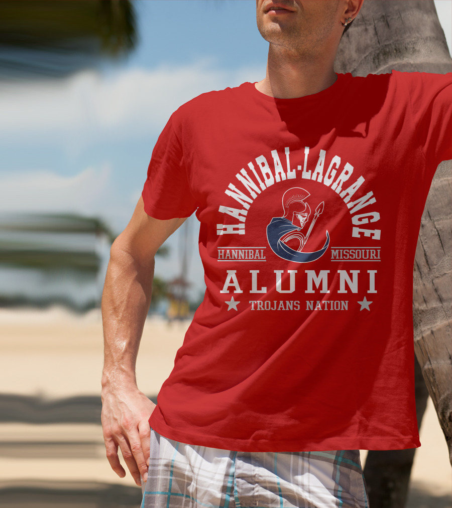 Hannibal-LaGrange University Alumni Trojans Nation Hannibal Missouri T-Shirt