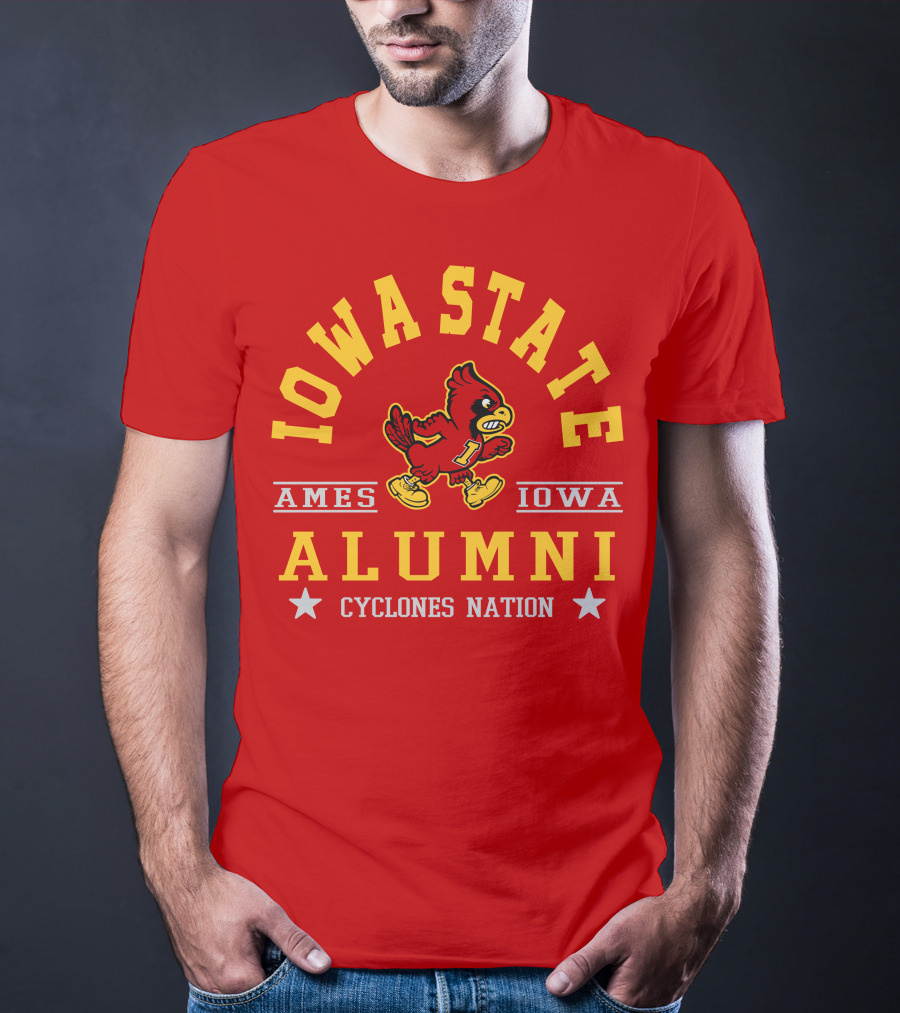 Iowa State Alumni Cyclones Nation Ames Iowa T-Shirt