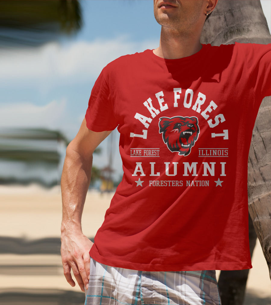 Lake Forest Illinois Alumni Foresters Nation T-Shirt