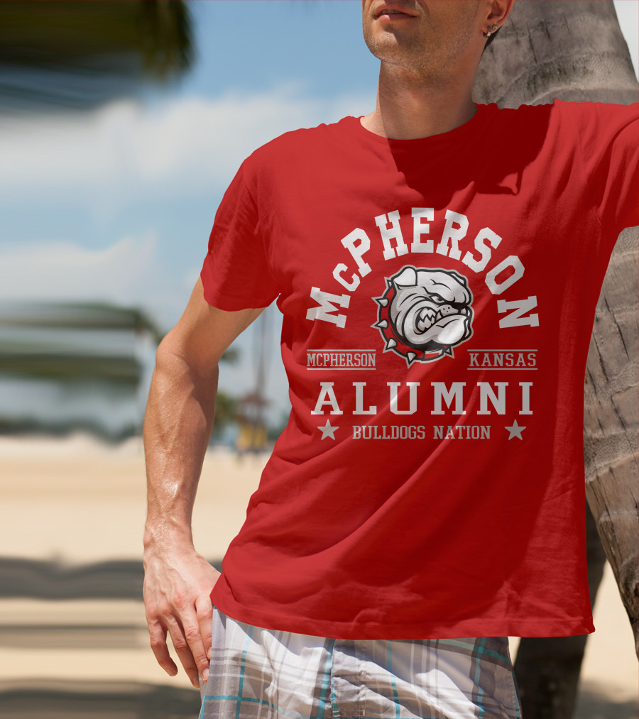 McPherson College Alumni Bulldogs Nation Kansas T-Shirt